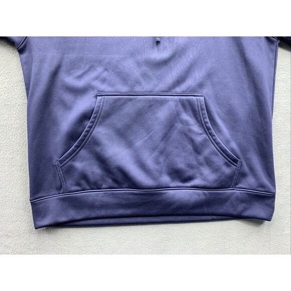 Pro Edge by Knights Apparel Pullover Hoodie Men Fighting Illini Blue Size Large - Picture 11 of 13